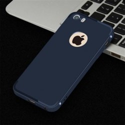 Накладка силиконовая "Baseus" с вырезом под логотип для Apple Iphone 6S/4,7 (цвет=синий) - фото 4853