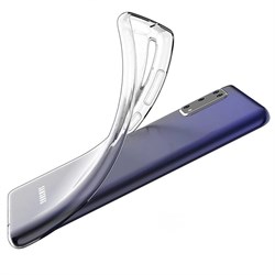Накладка ультратонкая "Lux" 1 мм для Samsung Galaxy A41 (цвет=прозрачный) - фото 5060