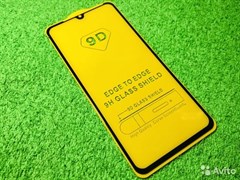 Защитное стекло "SC" 5D Full Glue для Xiaomi Redmi Go (цвет=черный)