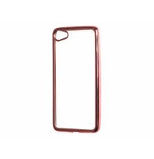 Накладка силиконовая с кантом для Xiaomi Redmi 5 Plus (цвет=розовый) - фото 4827
