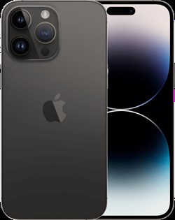 Смартфон Apple iPhone 14 Pro 256 ГБ, HK, черный (2 nanoSIM) - фото 5868
