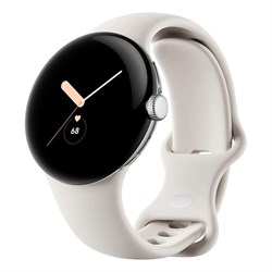 Умные часы Google Pixel Watch 41 мм Wi-Fi NFC, Silver/Chalk - фото 6125