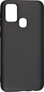 Накладка силиконовая матовая для Samsung Galaxy M51 (цвет=черный)