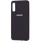 Чехол Silicone Case Full для Samsung Galaxy A01/M01 (цвет=05 черный) - фото 5030